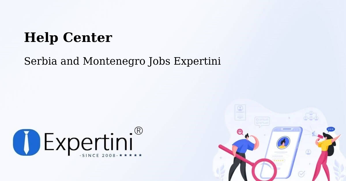 Help Center – Cranbrook - Serbia and Montenegro Jobs Expertini