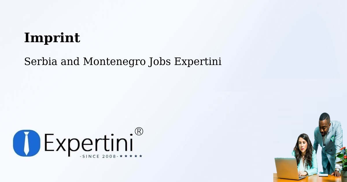 Imprint – Cranbrook - Serbia and Montenegro Jobs Expertini